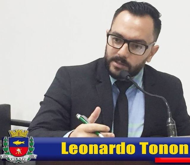 Vereador Leonardo Tonon  o convidado do quadro Piratininga nas Eleies 2020